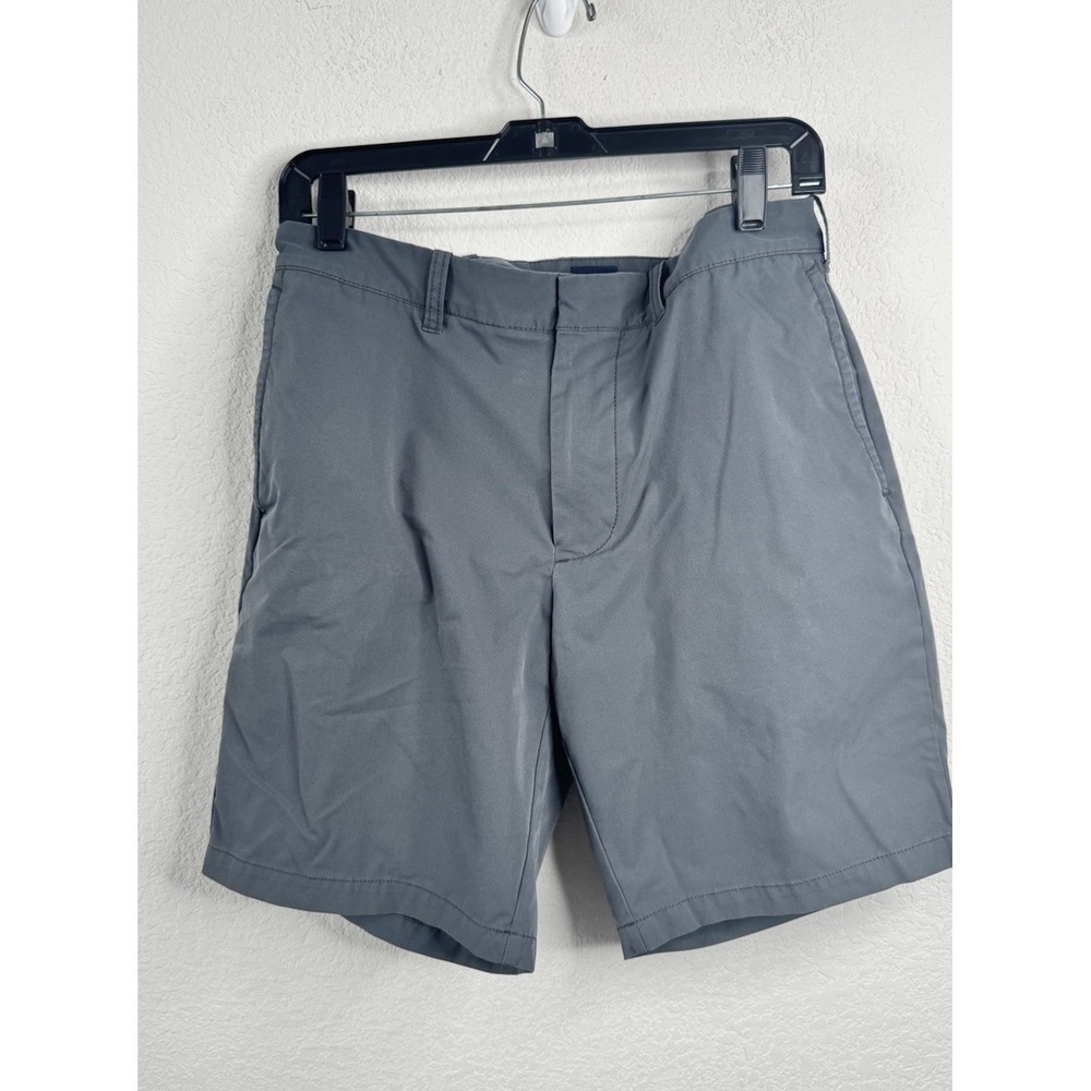 J.Crew 9" Inseam Shorts Mens 31 Gray Performance Stretch Lightweight Golf Preppy